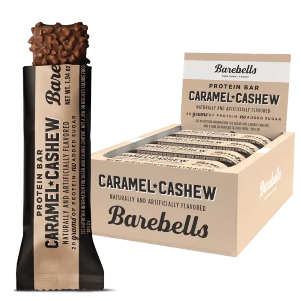 Barebells Barritas Proteina Caja 12 Unidades Caramel Cashew