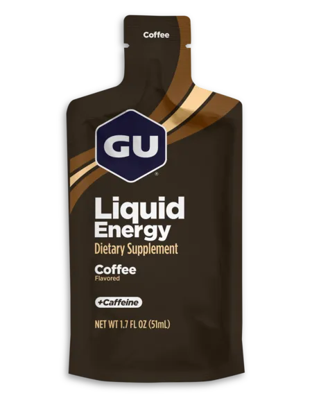 Geles Gu Liquidos Caja 12 Unidades Coffee - Gel Energético de Alto Rendimiento