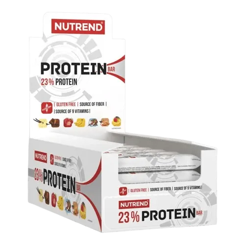 Barras Proteina Nutrend caja 24 unidades Almendras