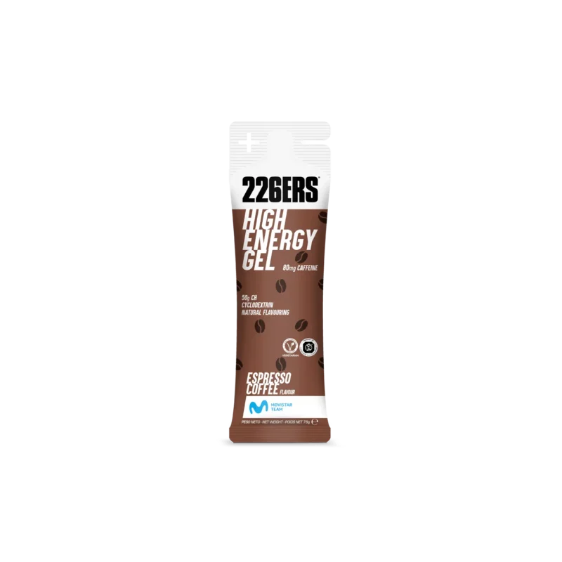 HIGH ENERGY GEL 76g ESPRESSO COFFEE