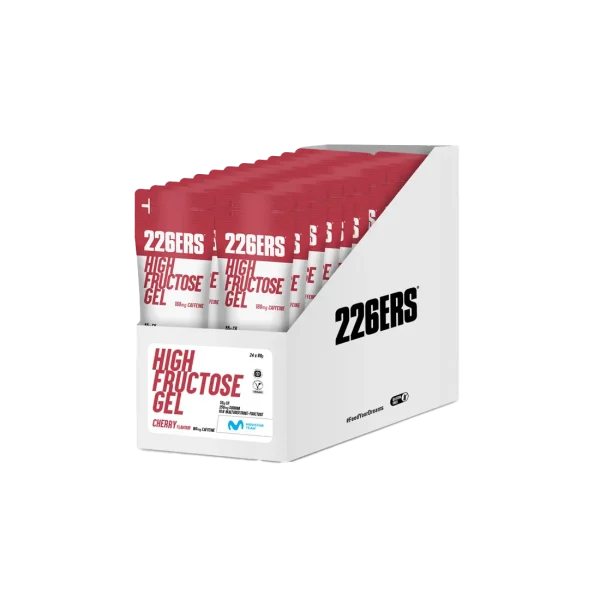 HIGH FRUCTOSE GEL 80g CHERRY CAJA 24