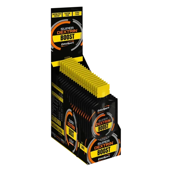 gel super dextrin boost 30 ml limon gel energetico running ciclismo