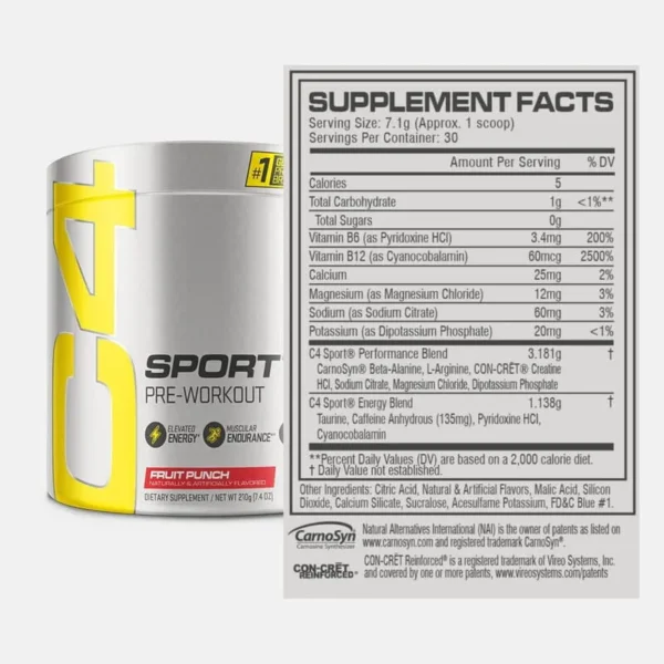 C4 Sport 30 Servicios