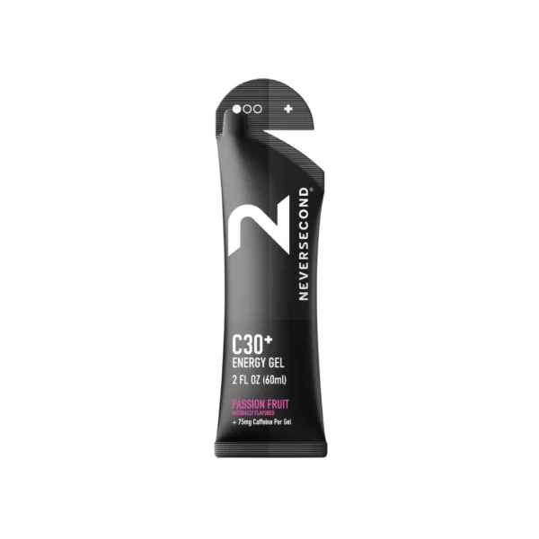 NeverSecond - C30+ Caffeine Energy Gel - Passion Fruit
