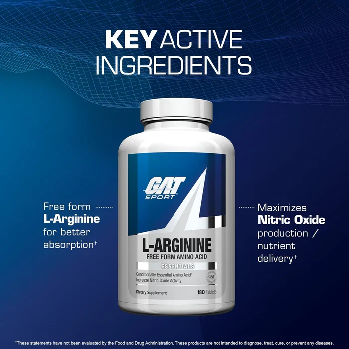 L-Arginina 180 Capsulas