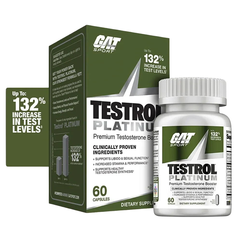 Testrol Platinum 60 Capsulas